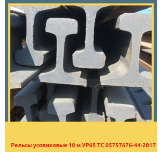 Рельсы усовиковые 10 м УР65 ТС 05757676-44-2017 в Чирчике