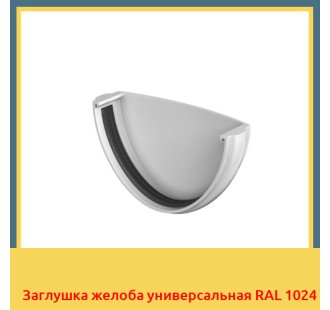 Заглушка желоба универсальная RAL 1024 в Чирчике